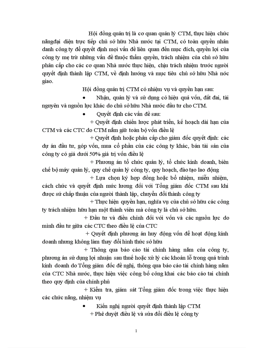 image for page Khả năng vận dụng mô hình công ty mẹ công ty con trong nền kinh tế Việt Nam