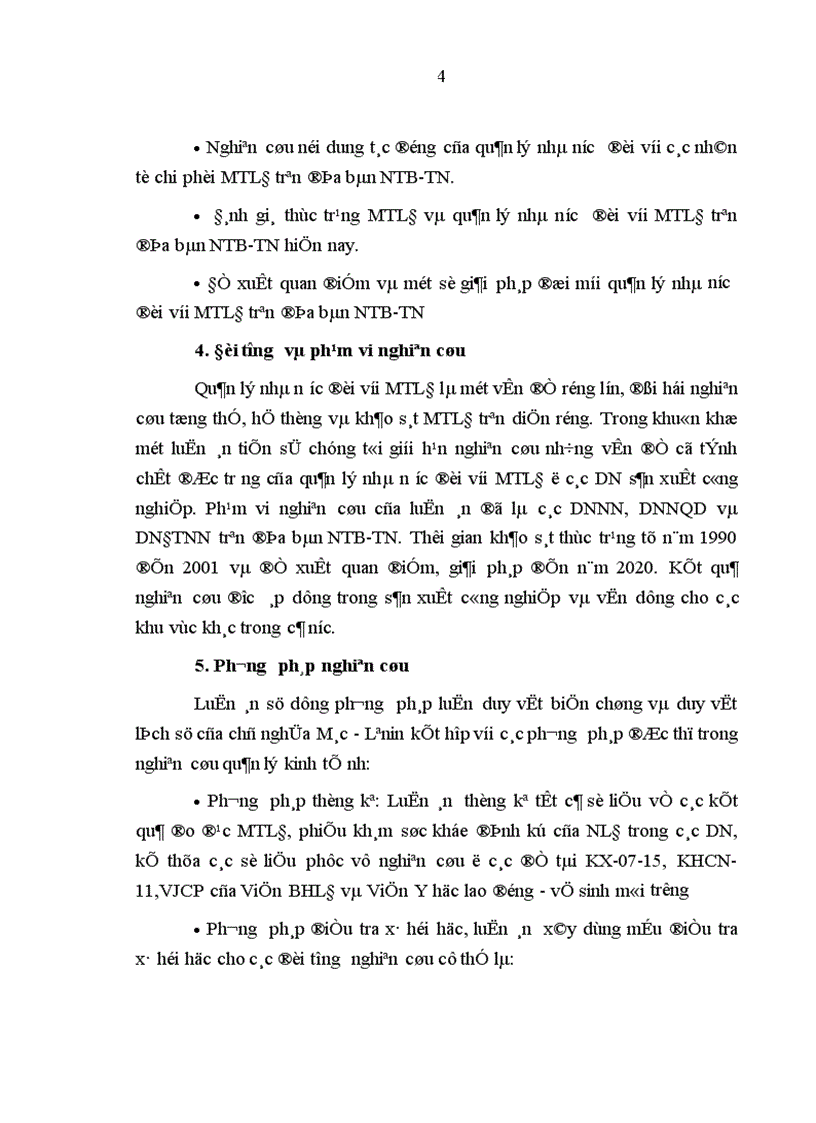 image for page Đánh giá thực trạng tình hình MTLĐ không an toàn ở Việt Nam và đề xuất các giải pháp tổng quát xử lý ô nhiễm nhằm cải thiện điều kiện làm việc cho NLĐ