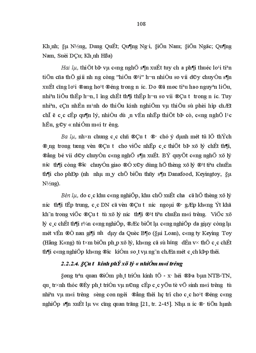 image for page Đánh giá thực trạng tình hình MTLĐ không an toàn ở Việt Nam và đề xuất các giải pháp tổng quát xử lý ô nhiễm nhằm cải thiện điều kiện làm việc cho NLĐ