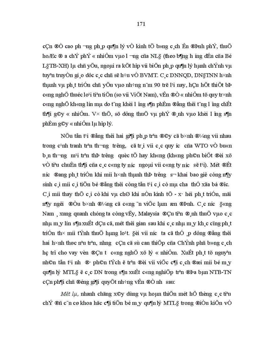 image for page Đánh giá thực trạng tình hình MTLĐ không an toàn ở Việt Nam và đề xuất các giải pháp tổng quát xử lý ô nhiễm nhằm cải thiện điều kiện làm việc cho NLĐ