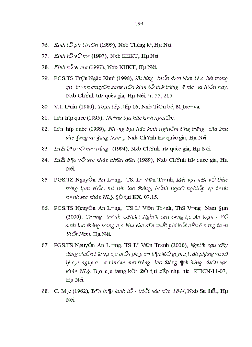 image for page Đánh giá thực trạng tình hình MTLĐ không an toàn ở Việt Nam và đề xuất các giải pháp tổng quát xử lý ô nhiễm nhằm cải thiện điều kiện làm việc cho NLĐ