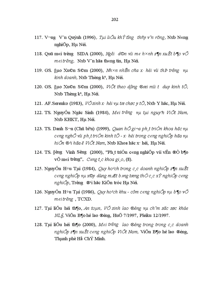 image for page Đánh giá thực trạng tình hình MTLĐ không an toàn ở Việt Nam và đề xuất các giải pháp tổng quát xử lý ô nhiễm nhằm cải thiện điều kiện làm việc cho NLĐ