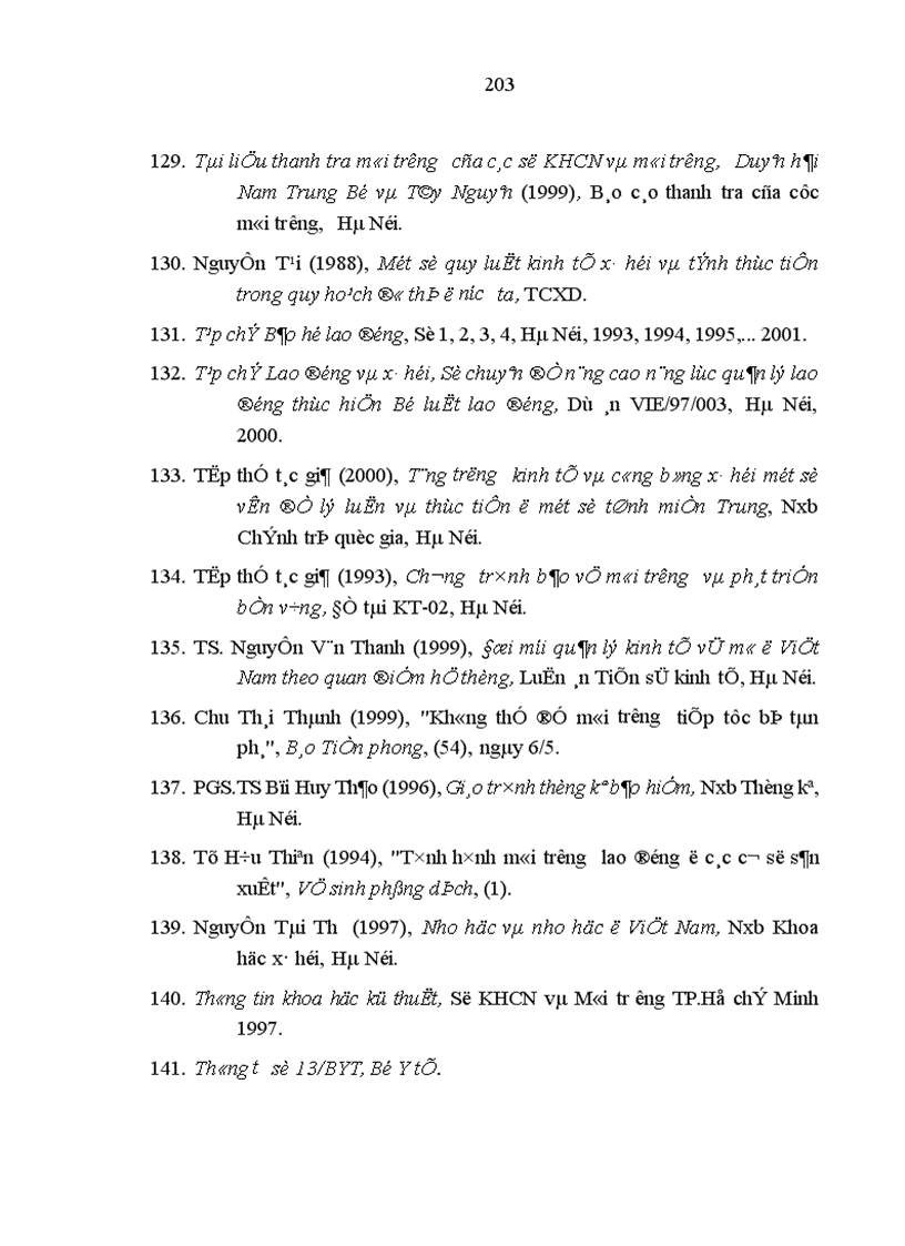 image for page Đánh giá thực trạng tình hình MTLĐ không an toàn ở Việt Nam và đề xuất các giải pháp tổng quát xử lý ô nhiễm nhằm cải thiện điều kiện làm việc cho NLĐ