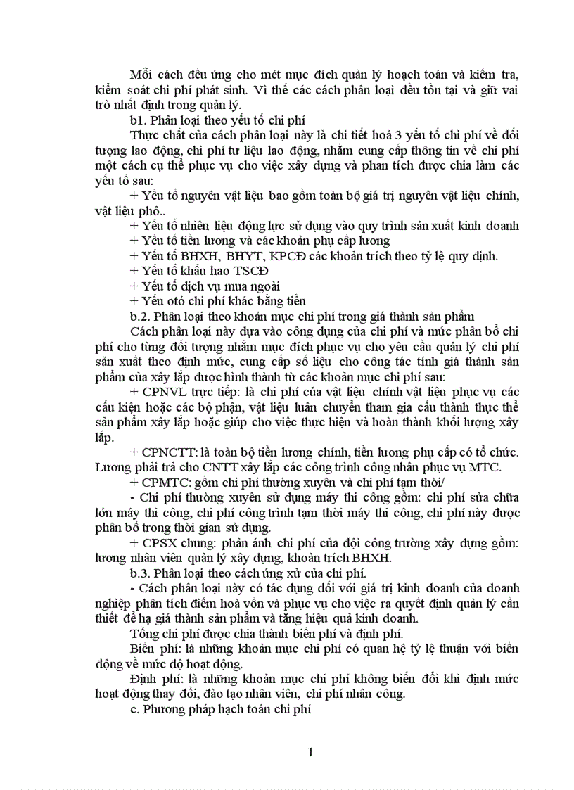 image for page Công tác tập hợp chi phí sản xuất tính giá thành sản phẩm xây lặp tại công ty phát triển đô thị Sơn La 1