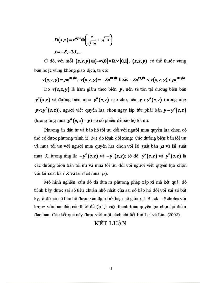 image for page Điều khiển ngẫu nhiên trong đầu tư và bảo hộ tối ưu với trường hợp có chi phí giao dịch