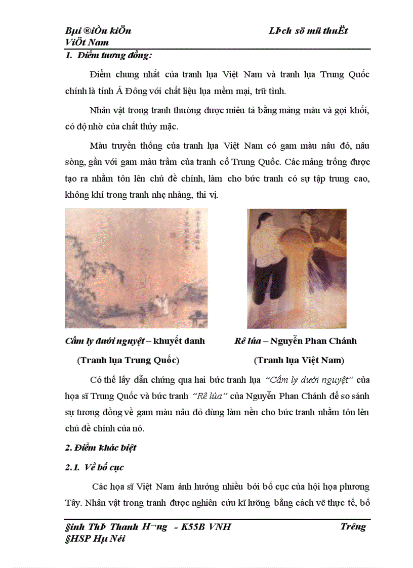 image for page Tìm hiểu về nghệ thuật tranh lụa Việt Nam