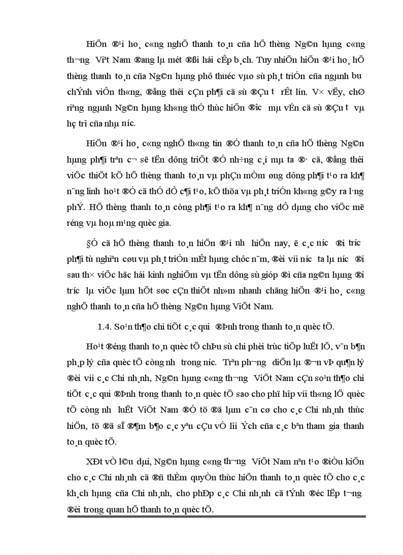 image for page Giải pháp phát triển hoạt động thanh toán quốc tế tại Chi nhánh Ngân hàng công thương Hoàn Kiếm 1