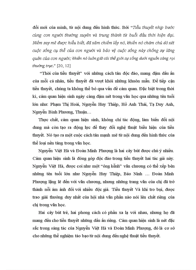 image for page Nhìn chung về tiểu thuyết Việt Nam từ 1995 đến nay