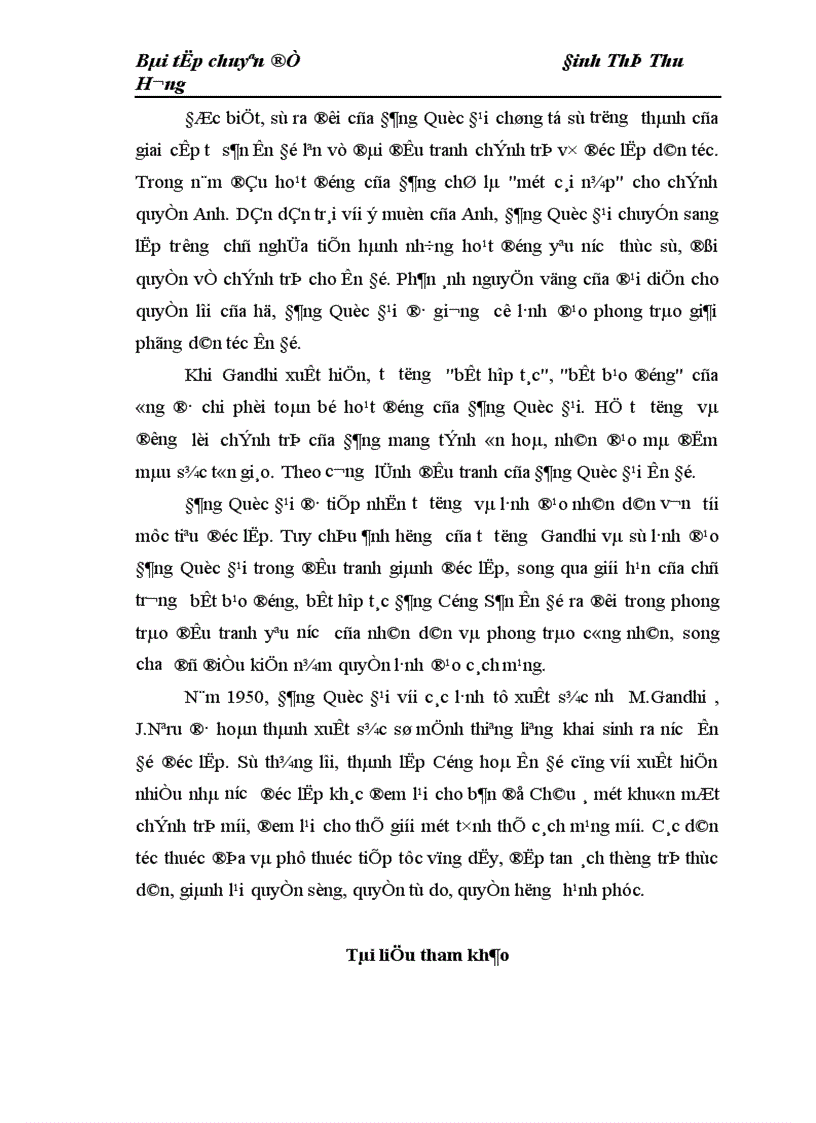 image for page Tư tưởng của M Gandhi và sự lãnh đạo của Đảng Quốc Đại ấn Độ trong cuộc đấu tranh giải phóng dân tộc chống thực dân Anh