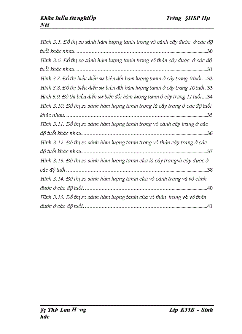 image for page Nghiên cứu để xác định hàm lượng tannin của cây trang Kandelia obovata Sheue Liu Yong và cây đước Rhizophora stylosa Griff ở một số độ tuổi khác nhau tại rừng ngập mặn huyện Giao Thuỷ tỉnh Nam Định