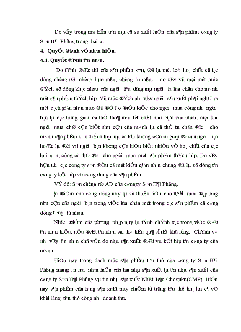 image for page Chiến lược sản phẩm của công ty Sơn Hải Phòng 1