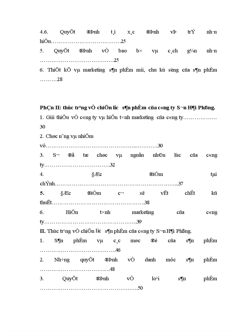 image for page Chiến lược sản phẩm của công ty Sơn Hải Phòng 1