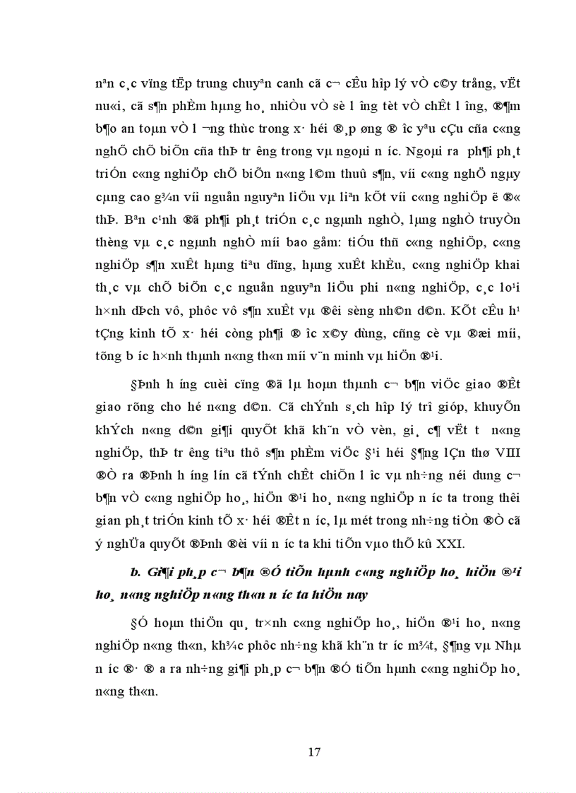 image for page Công nghiệp hoá hiện đại hoá nông nghiệp và nông thôn ở nước ta trong giai đoạn hiện nay thực trạng và các giải pháp 1