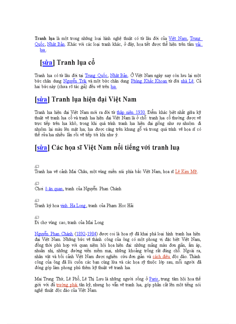 image for page Tranh lụa