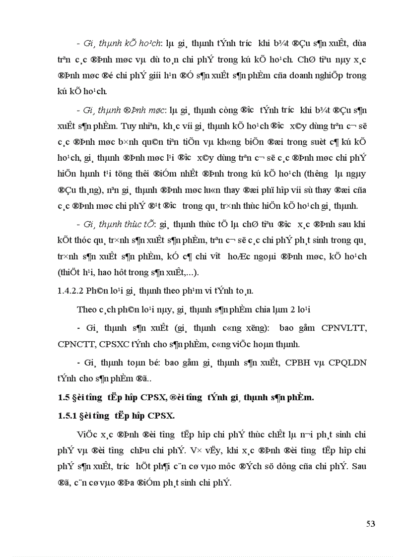 image for page Kế toán chi phí sản xuất và tính giá thành sản phẩm tại Công ty Bình Minh 1