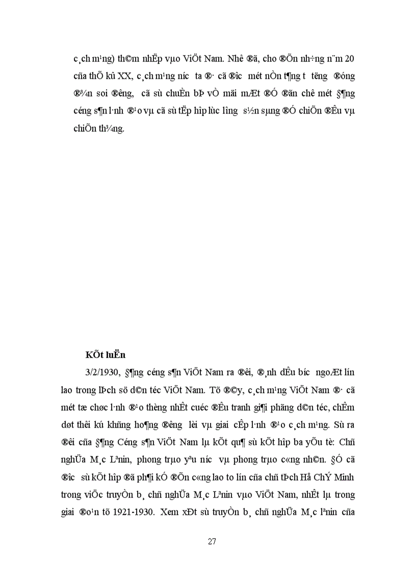 image for page Tiểu luận Lịch sử Việt Nam cận hiện đại