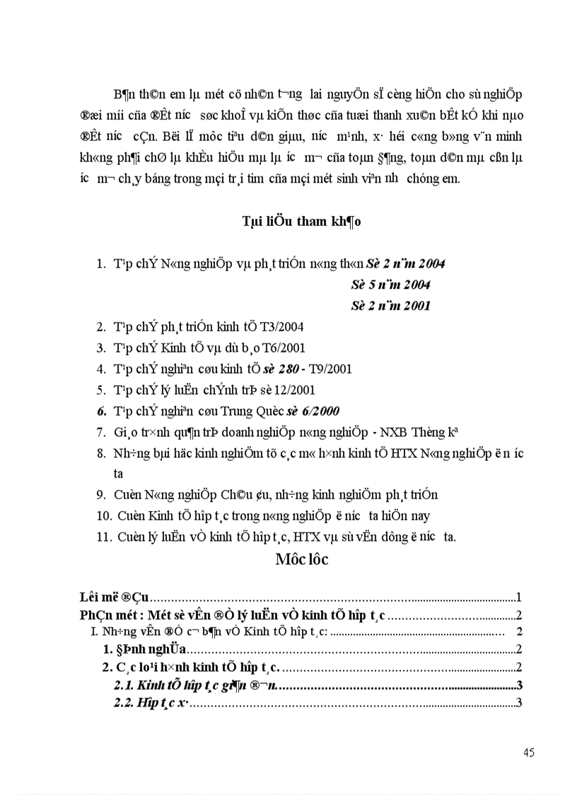 image for page Thực trạng kinh tế hợp tác xã trong nông nghiệp 1