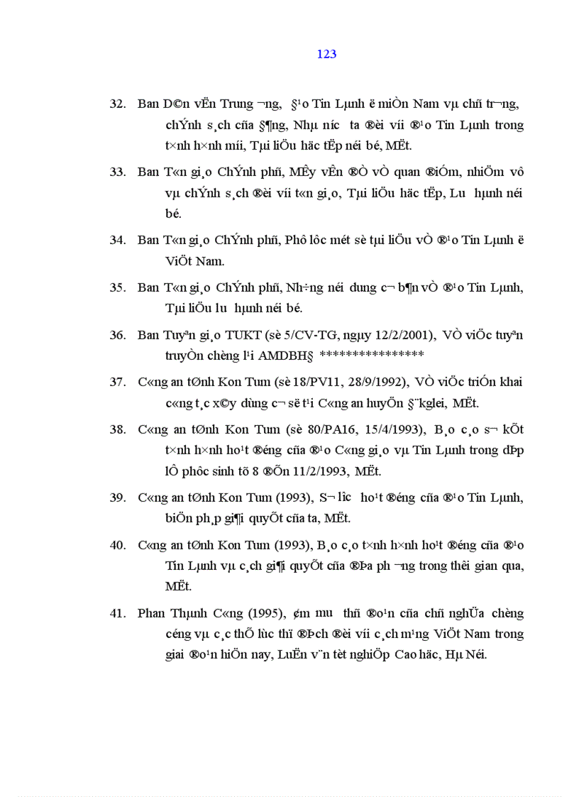 image for page Sự phục hồi phát triển đạo Tin Lành ở địa bàn tỉnh Kon Tum từ năm 1986 đến nay Thực trạng và giải pháp 1