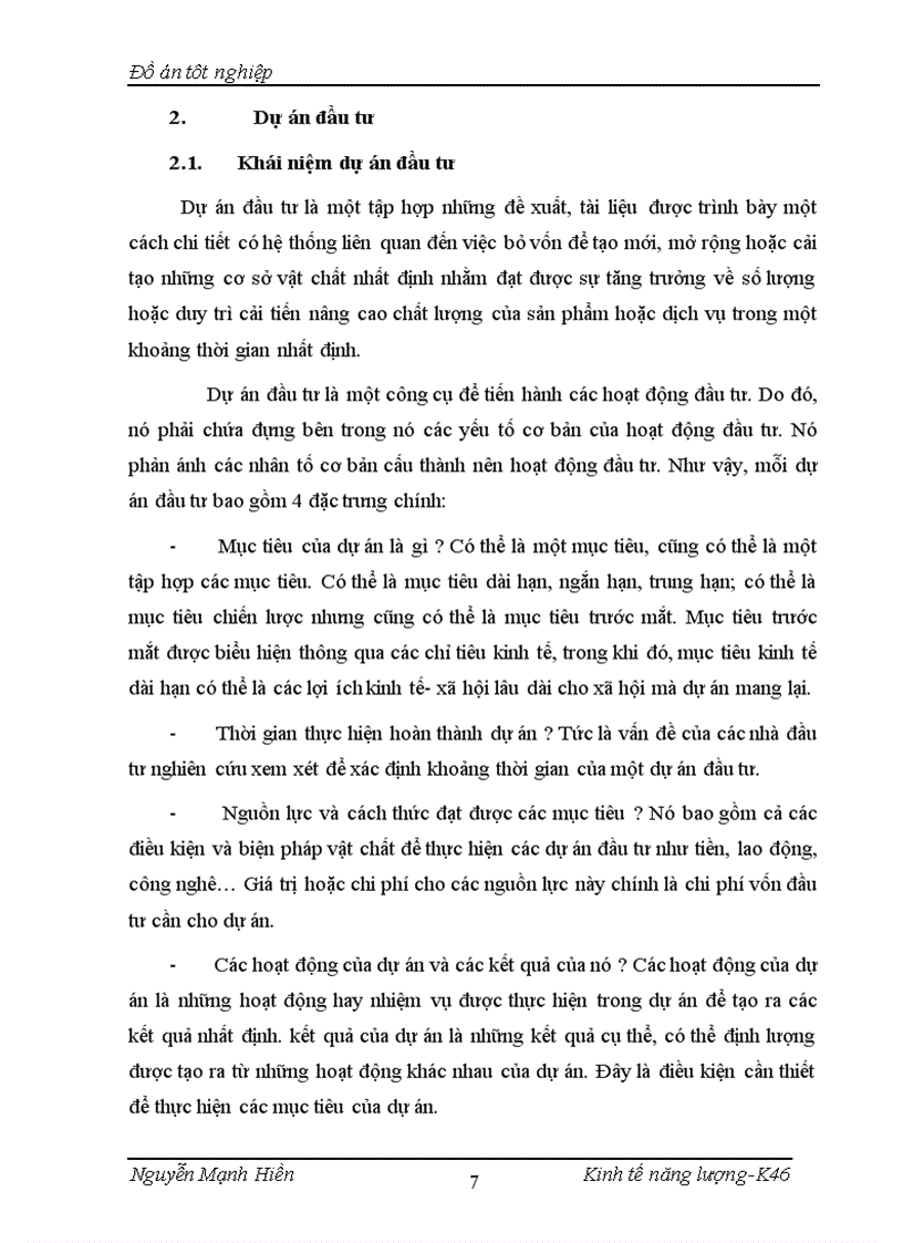 image for page Phân tích đánh giá hiệu quả dự án đầu tư xây dựng trạm biến áp 110kV Mỹ Đình 1