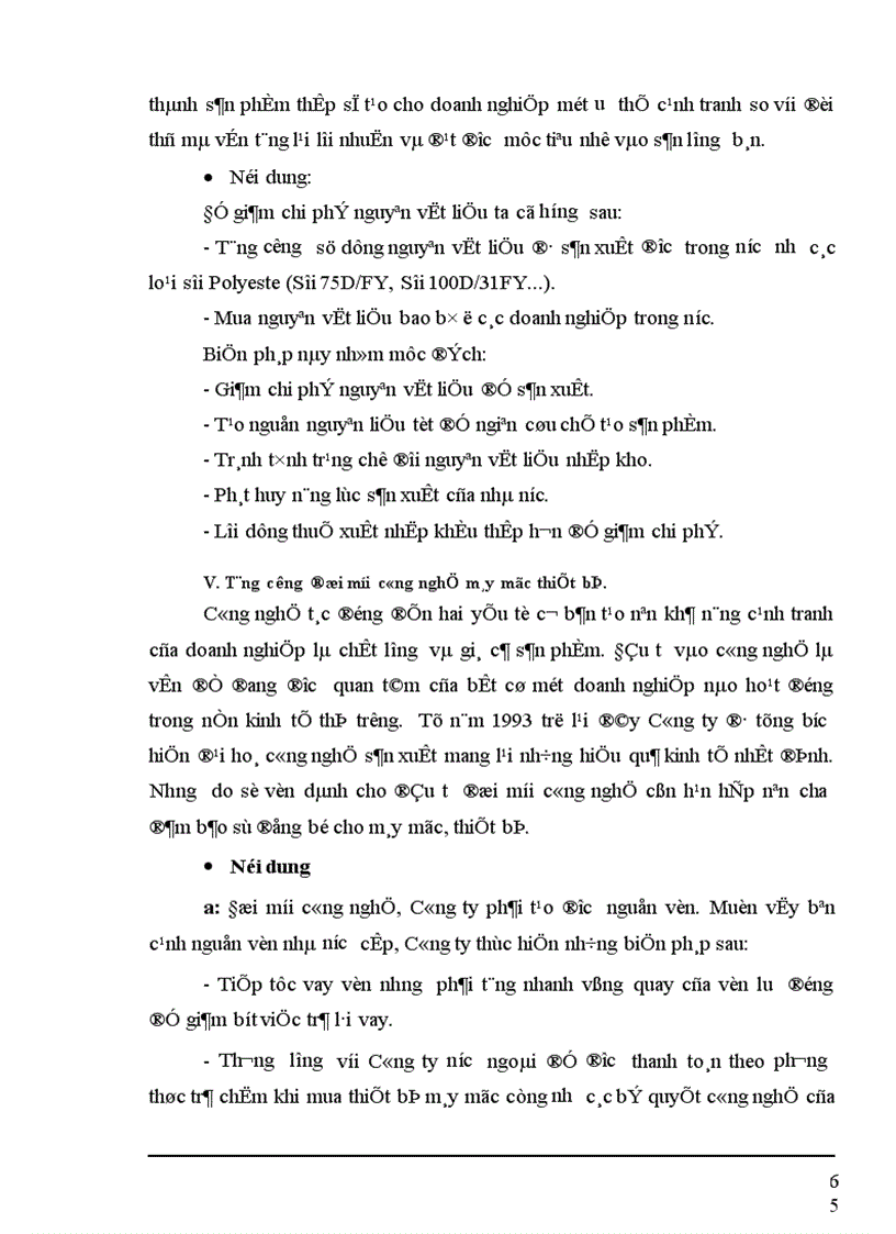 image for page Một số biện pháp nhằm duy trì và mở rộng thị trường tiêu thụ sản phẩm tại Công ty cổ phần Dệt 10 10