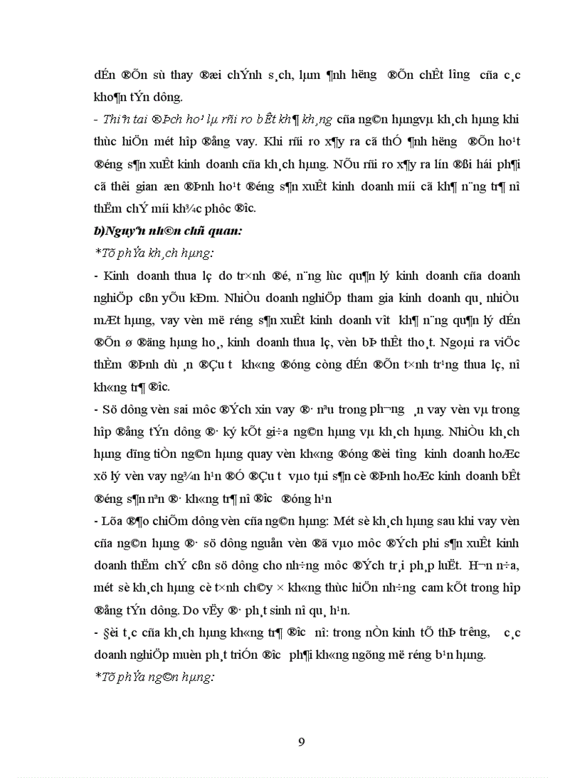 image for page Ngăn ngừa và xử lí nợ quá hạn tại Ngân hàng Nông Nghiệp và Phát Triển Nông Thôn Hà Nội 1