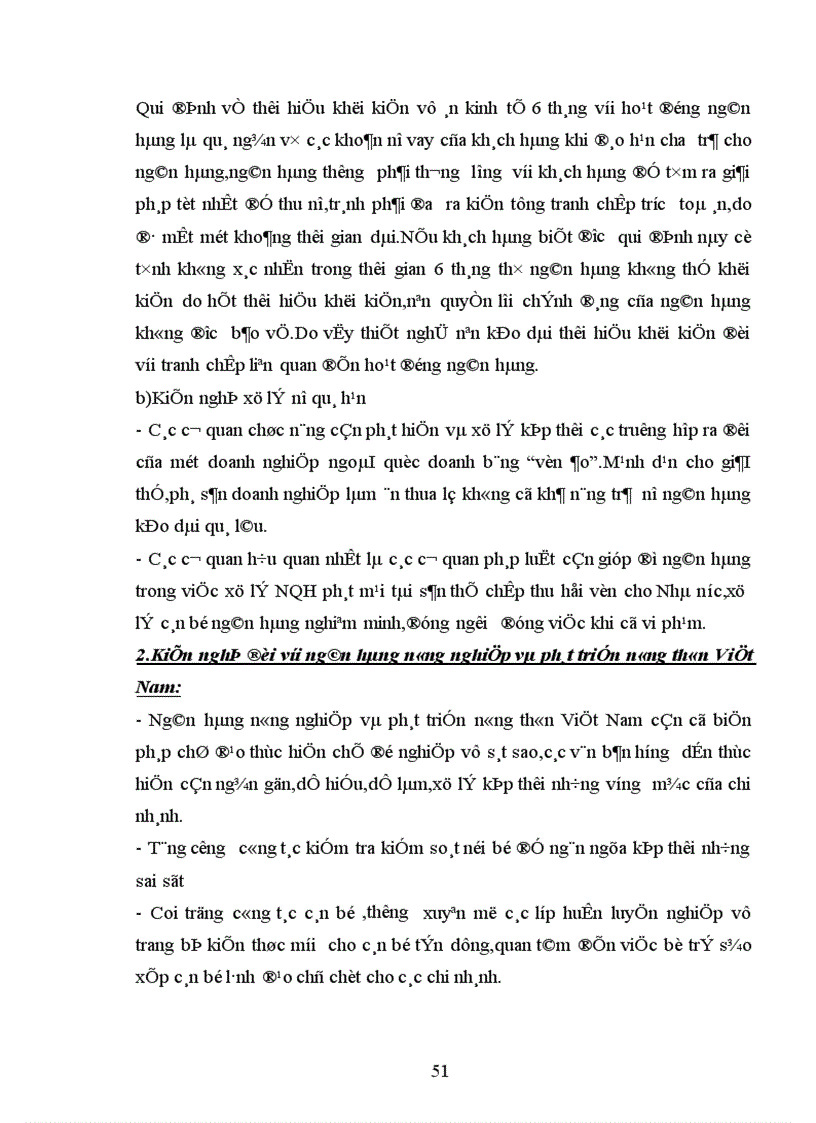 image for page Ngăn ngừa và xử lí nợ quá hạn tại Ngân hàng Nông Nghiệp và Phát Triển Nông Thôn Hà Nội 1