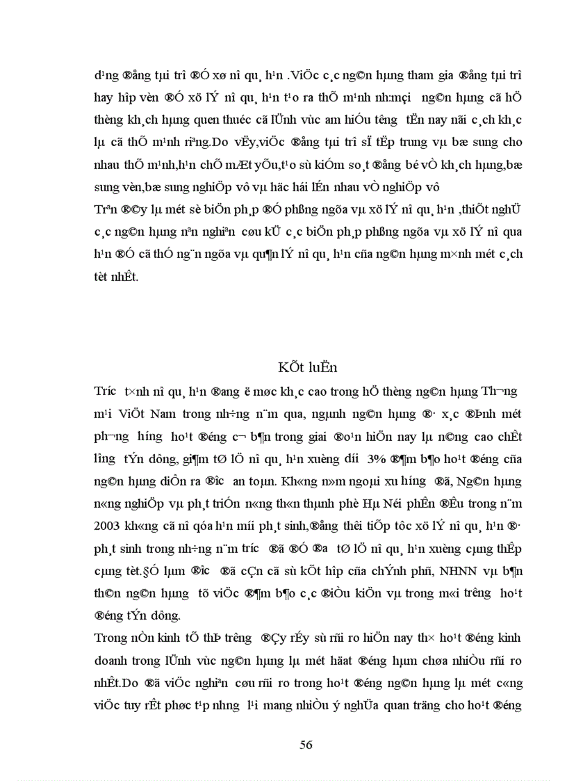 image for page Ngăn ngừa và xử lí nợ quá hạn tại Ngân hàng Nông Nghiệp và Phát Triển Nông Thôn Hà Nội 1