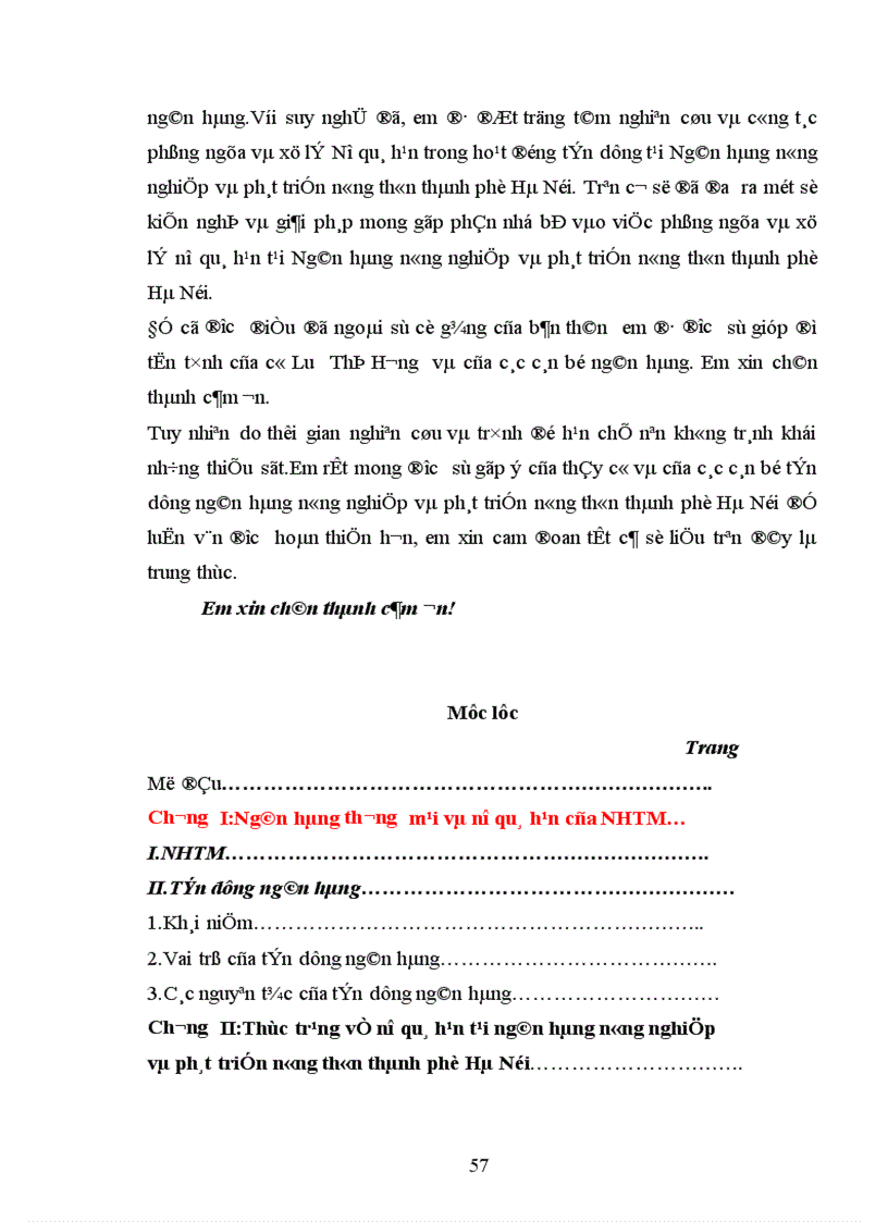 image for page Ngăn ngừa và xử lí nợ quá hạn tại Ngân hàng Nông Nghiệp và Phát Triển Nông Thôn Hà Nội 1
