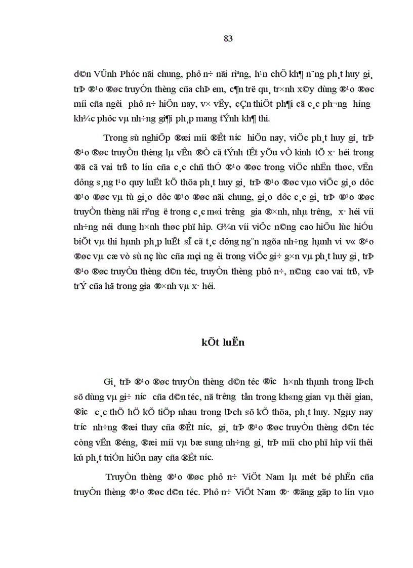 image for page Phát huy giá trị đạo đức truyền thống dân tộc trong việc xây dựng đạo đức mới của người phụ nữ hiện nay Thực trạng phương hướng và giải pháp Qua thực tế ở tỉnh Vĩnh Phúc