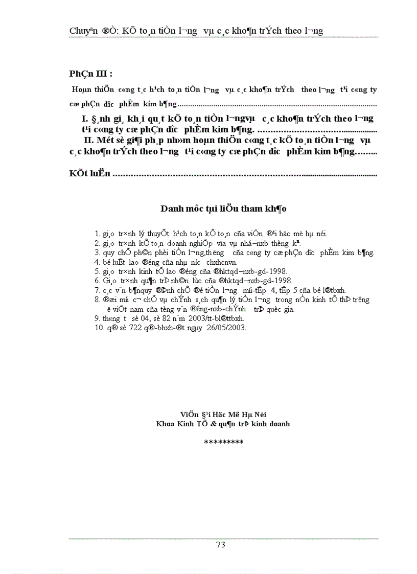 image for page Kế toán tiền lương và các khoản trích theo lương tại công ty cổ phần dược phẩm kim bảng 1