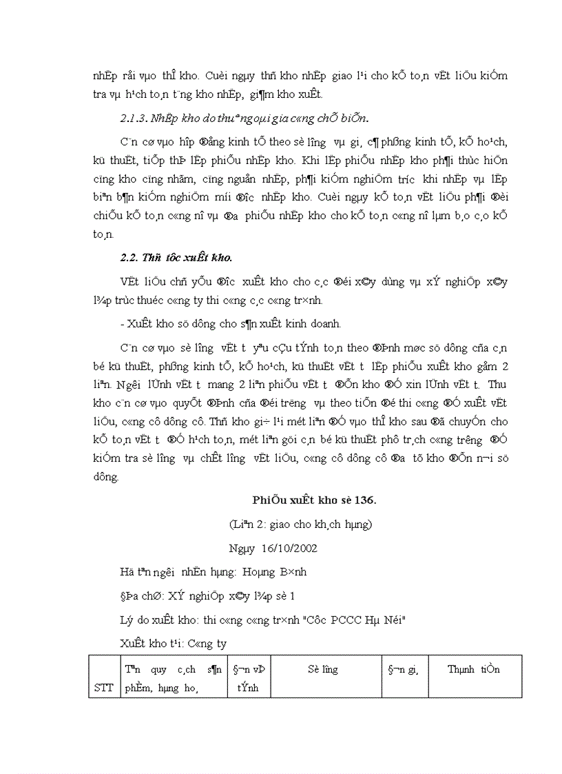 image for page Tổ chức công tác kế toán nguyên vật liệu công cụ dụng cụ ở Công ty cổ phần xây dựng Phương Nam 1