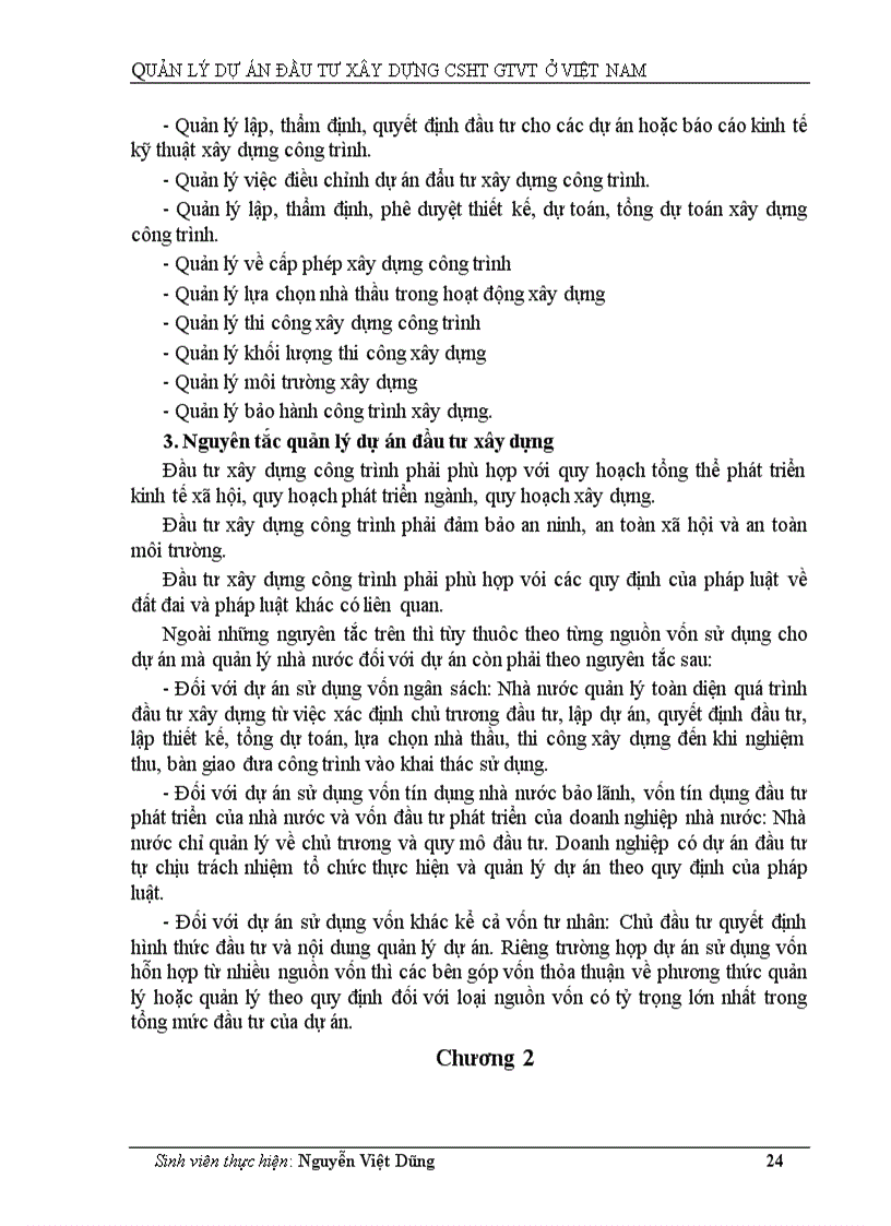 image for page Quản lý dự án đầu tư xây dựng CSHT GTVT ở Việt Nam