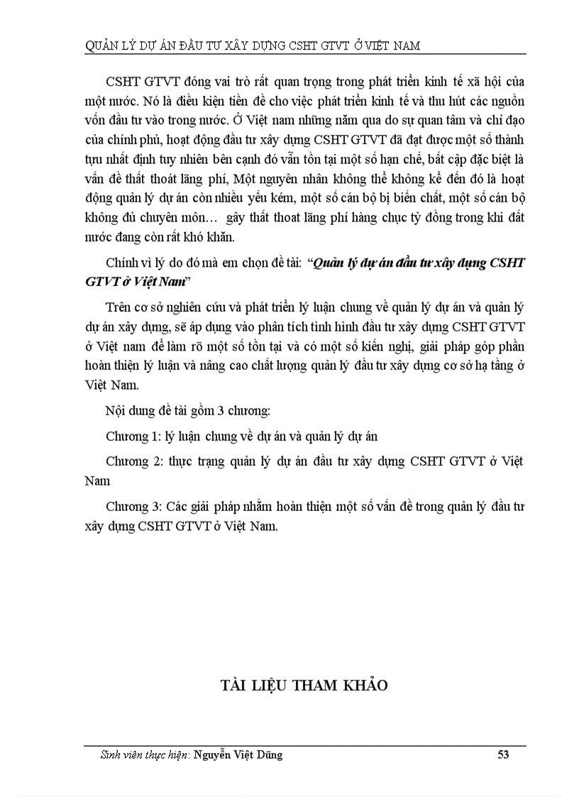 image for page Quản lý dự án đầu tư xây dựng CSHT GTVT ở Việt Nam