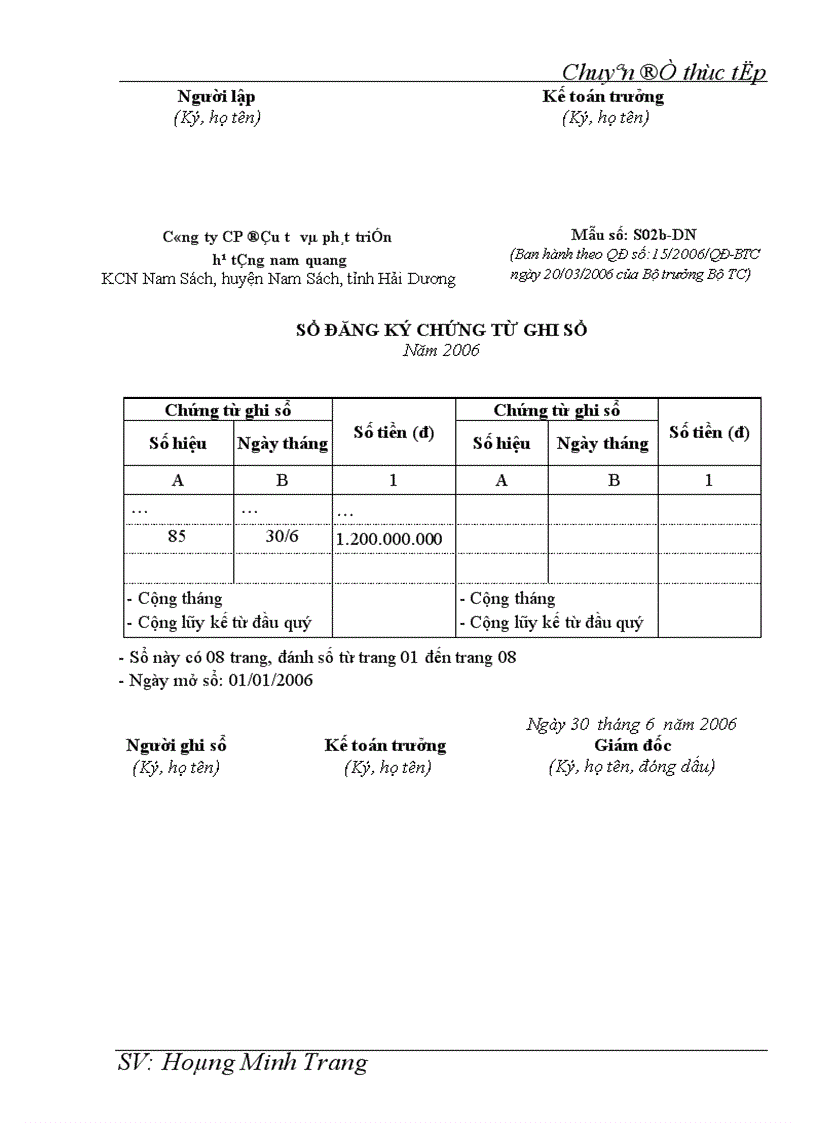 image for page Kế toán doanh thu chi phí và xác định kết quả kinh doanh tại Công ty cổ phần Đầu tư và Phát triển hạ tầng Nam Quang