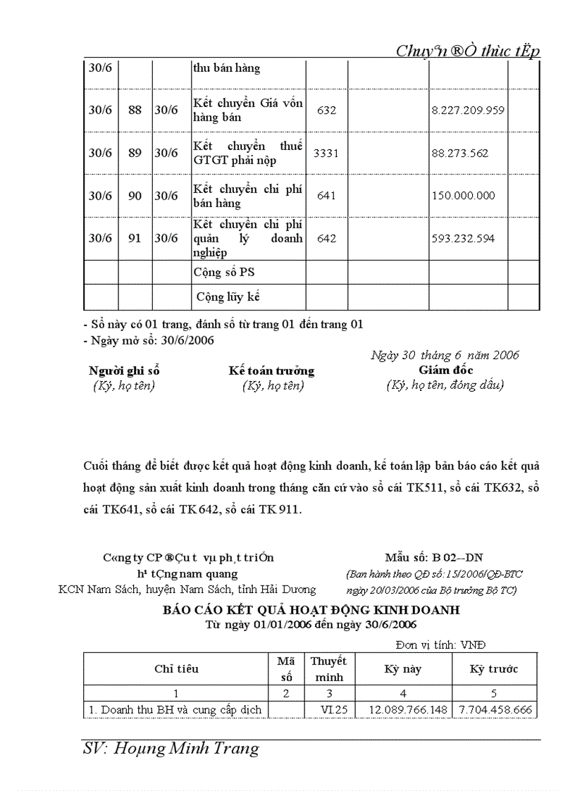 image for page Kế toán doanh thu chi phí và xác định kết quả kinh doanh tại Công ty cổ phần Đầu tư và Phát triển hạ tầng Nam Quang