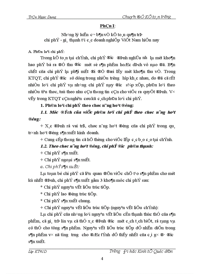 image for page Hoàn thiện mô hình kế toán quản trị chi phí giá thành trong các doanh nghiệp Việt Nam hoạt động theo cơ chế thị trường