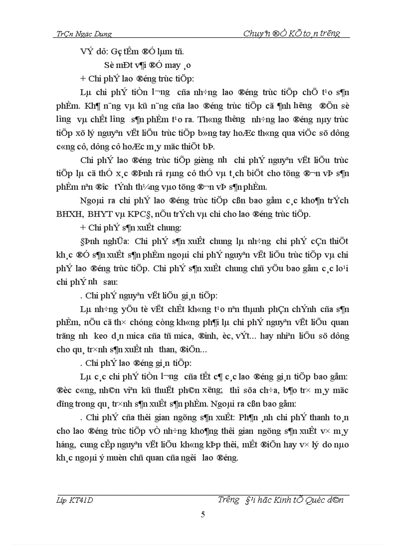 image for page Hoàn thiện mô hình kế toán quản trị chi phí giá thành trong các doanh nghiệp Việt Nam hoạt động theo cơ chế thị trường