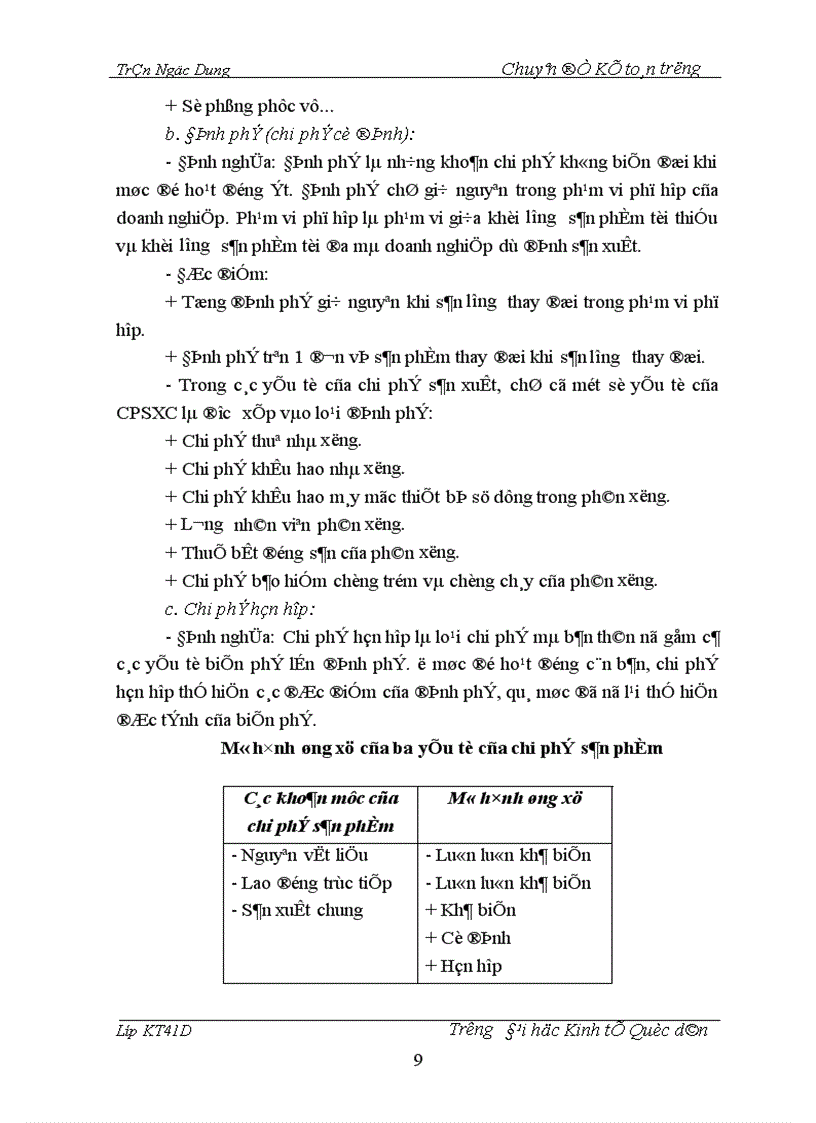 image for page Hoàn thiện mô hình kế toán quản trị chi phí giá thành trong các doanh nghiệp Việt Nam hoạt động theo cơ chế thị trường