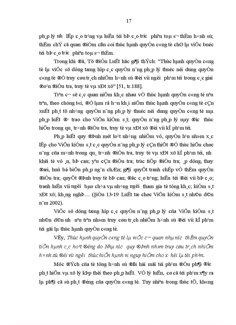 image for page Hoàn thiện pháp luật về thực hành quyền công tố của Viện kiểm sát nhân dân theo yêu cầu cải cách tư pháp ở Việt Nam hiện nay