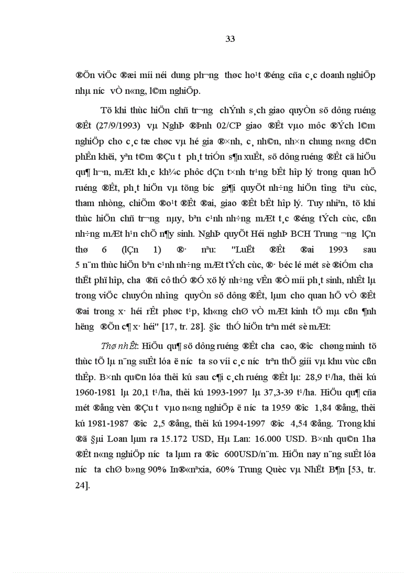 image for page Giao quyền sử dụng ruộng đất lâu dài cho nông dân để phát triển nông nghiệp hàng hóa ở Quảng Bình đ