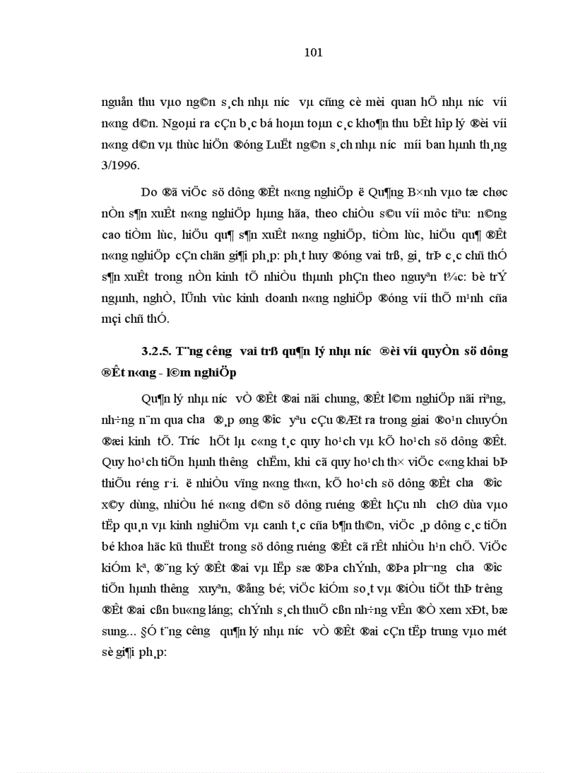 image for page Giao quyền sử dụng ruộng đất lâu dài cho nông dân để phát triển nông nghiệp hàng hóa ở Quảng Bình đ