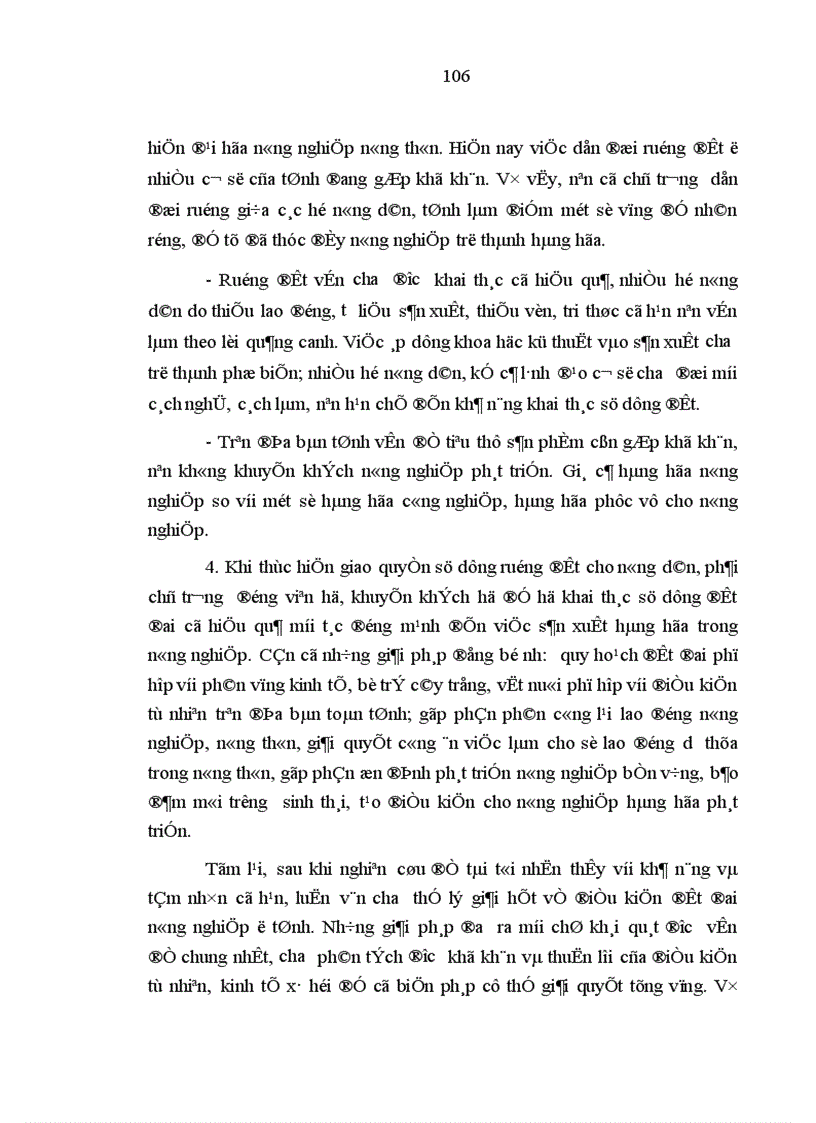 image for page Giao quyền sử dụng ruộng đất lâu dài cho nông dân để phát triển nông nghiệp hàng hóa ở Quảng Bình đ