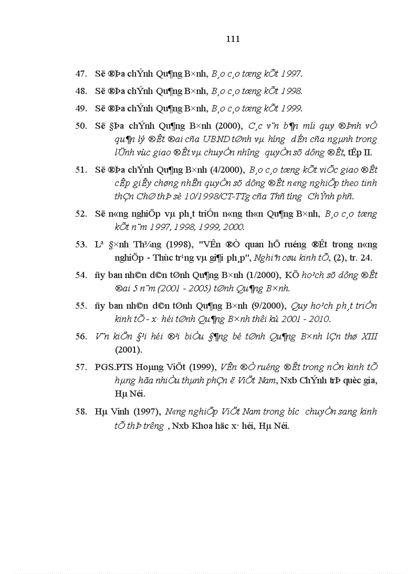 image for page Giao quyền sử dụng ruộng đất lâu dài cho nông dân để phát triển nông nghiệp hàng hóa ở Quảng Bình đ