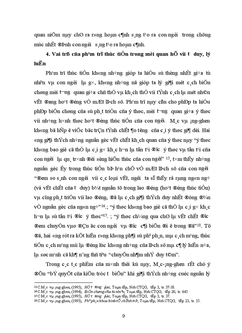 image for page Vai trò của phạm trù thực tiễn đối với sự hình thành và phát triển của phép biện chứng duy vật mác xít