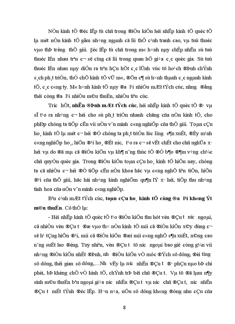 image for page Phép biện chứng về mâu thuẫn và việc phân tích mâu thuẫn giữa xây dựng kinh tế độc lập tự chủ với hội nhập kinh tế quốc tế 1