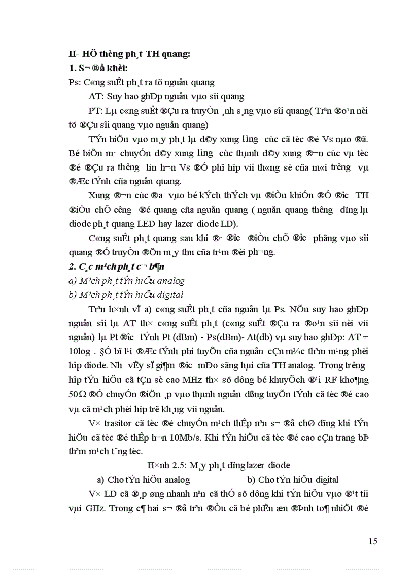 image for page Hệ thống thông tin quang Thiết kế tuyến cáp quang Hà nội Hải phòng