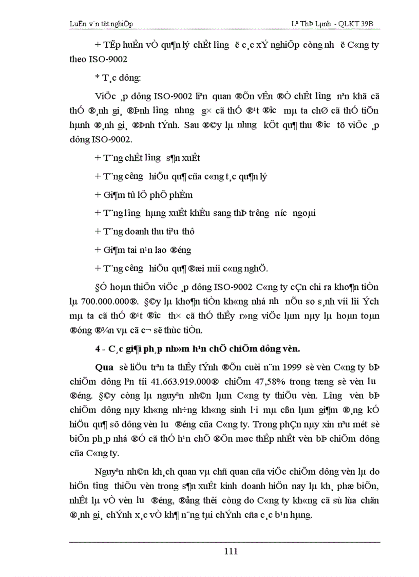 image for page Phương hướng và một số biện pháp nâng cao hiệu quả của công tác quản lý vốn sản xuất kinh doanh Công ty 20 Tổng cục hậu cần 1