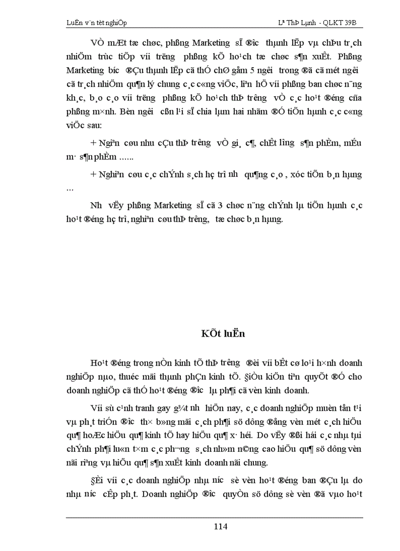 image for page Phương hướng và một số biện pháp nâng cao hiệu quả của công tác quản lý vốn sản xuất kinh doanh Công ty 20 Tổng cục hậu cần 1