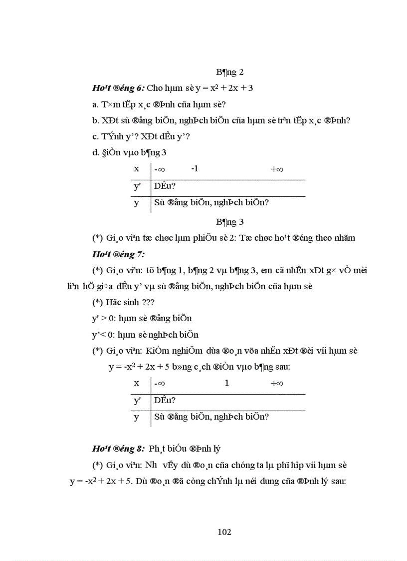 image for page Dạy học chương ứng dụng đạo hàm lớp 12 theo quan điểm hoạt động 1
