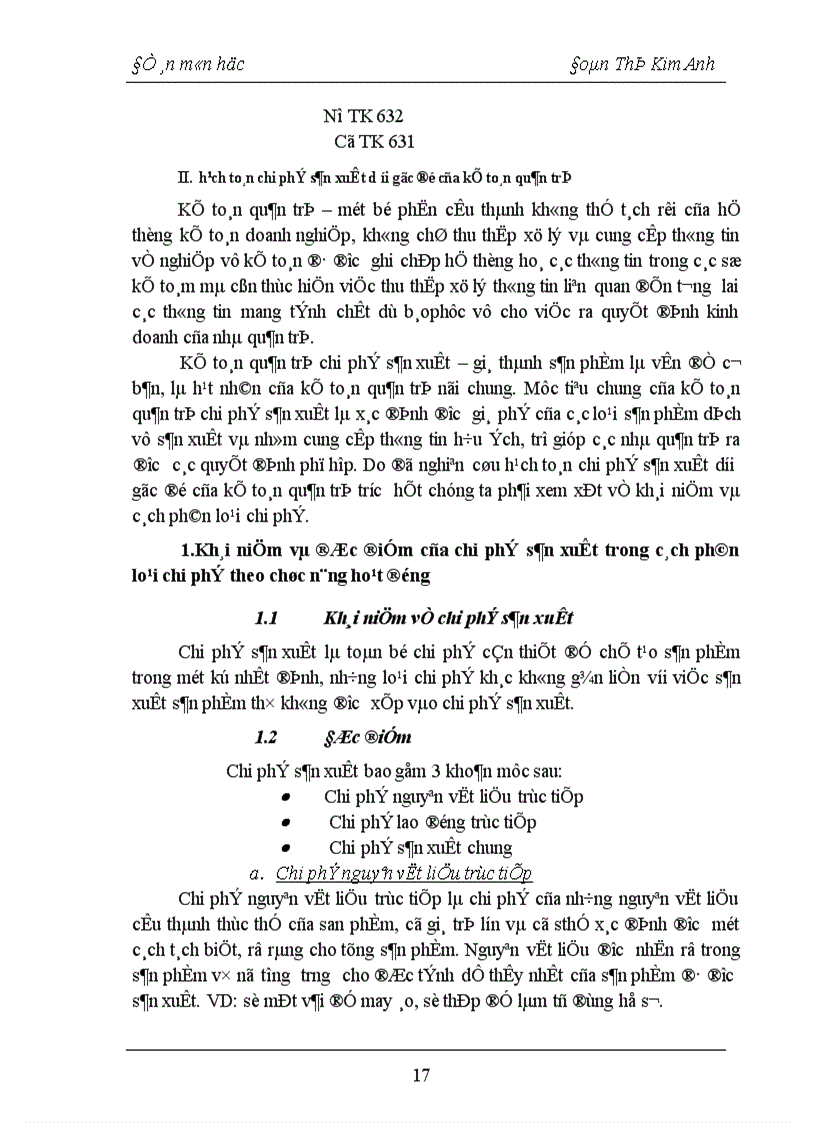 image for page Bàn về hạch toán chi phí sản xuất trong kế toán tài chính và kế toán quản trị doanh nghiệp 1